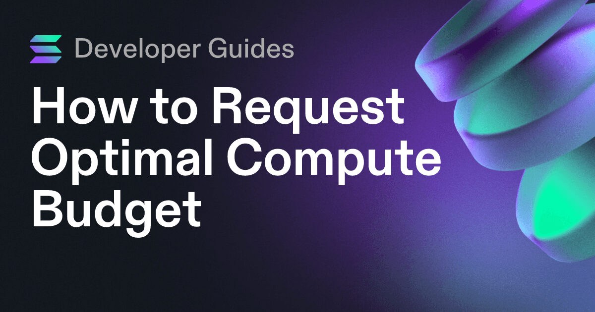 How to Request Optimal Compute Budget