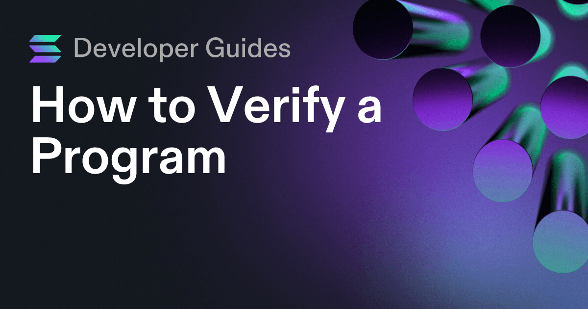 How to Verify a Program